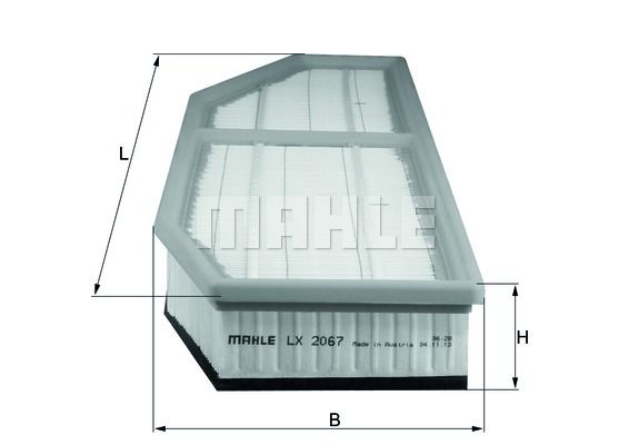 WILMINK GROUP Gaisa filtrs WG1216187